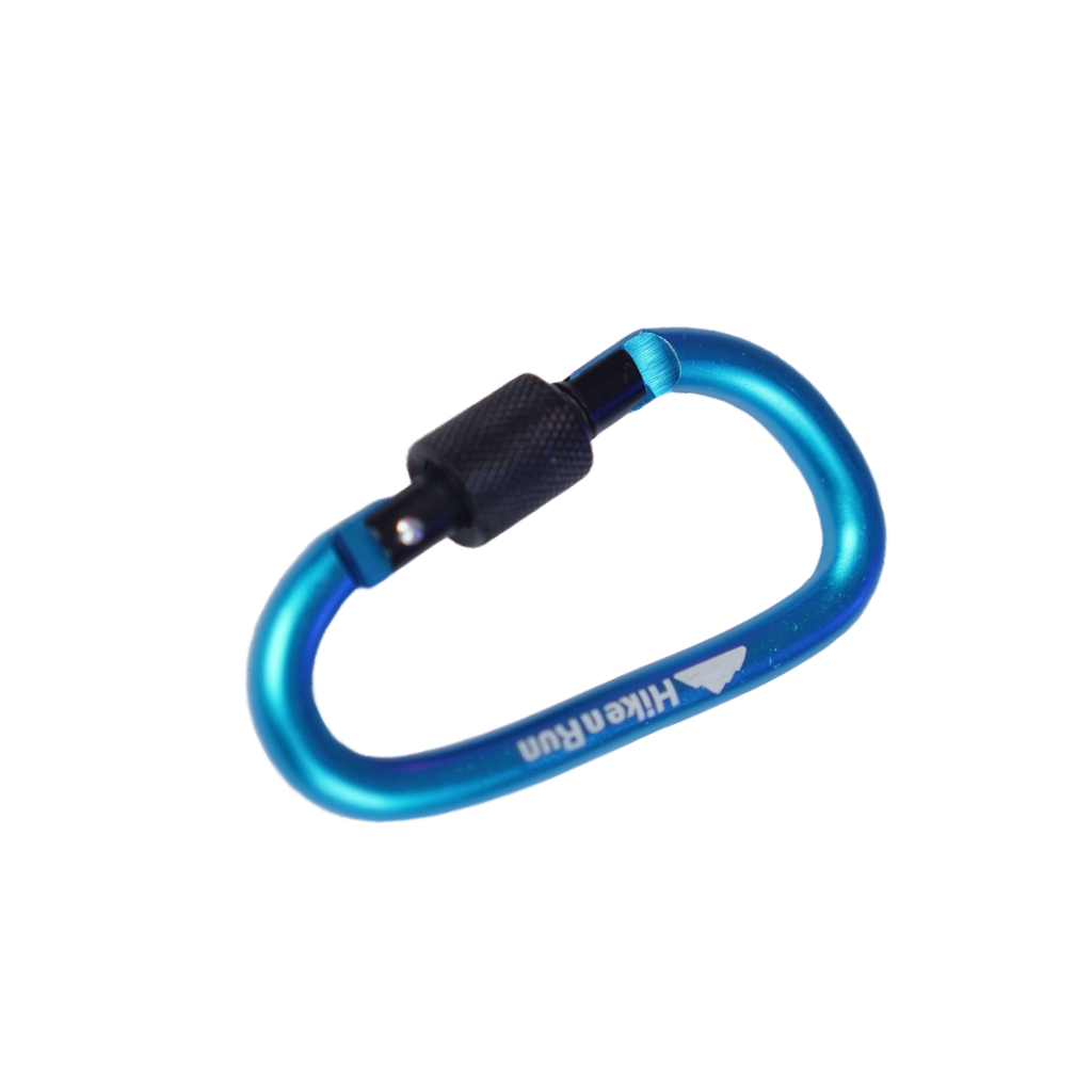 Hike n Run Carabiner Aluminum Multifungsi Gantungan Kunci
