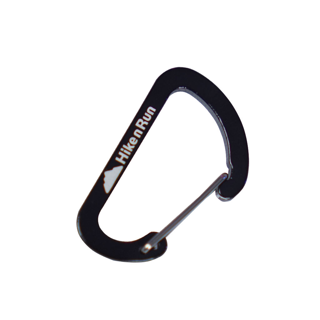 Hike n Run Carabiner Aluminum Multifungsi Gantungan Kunci