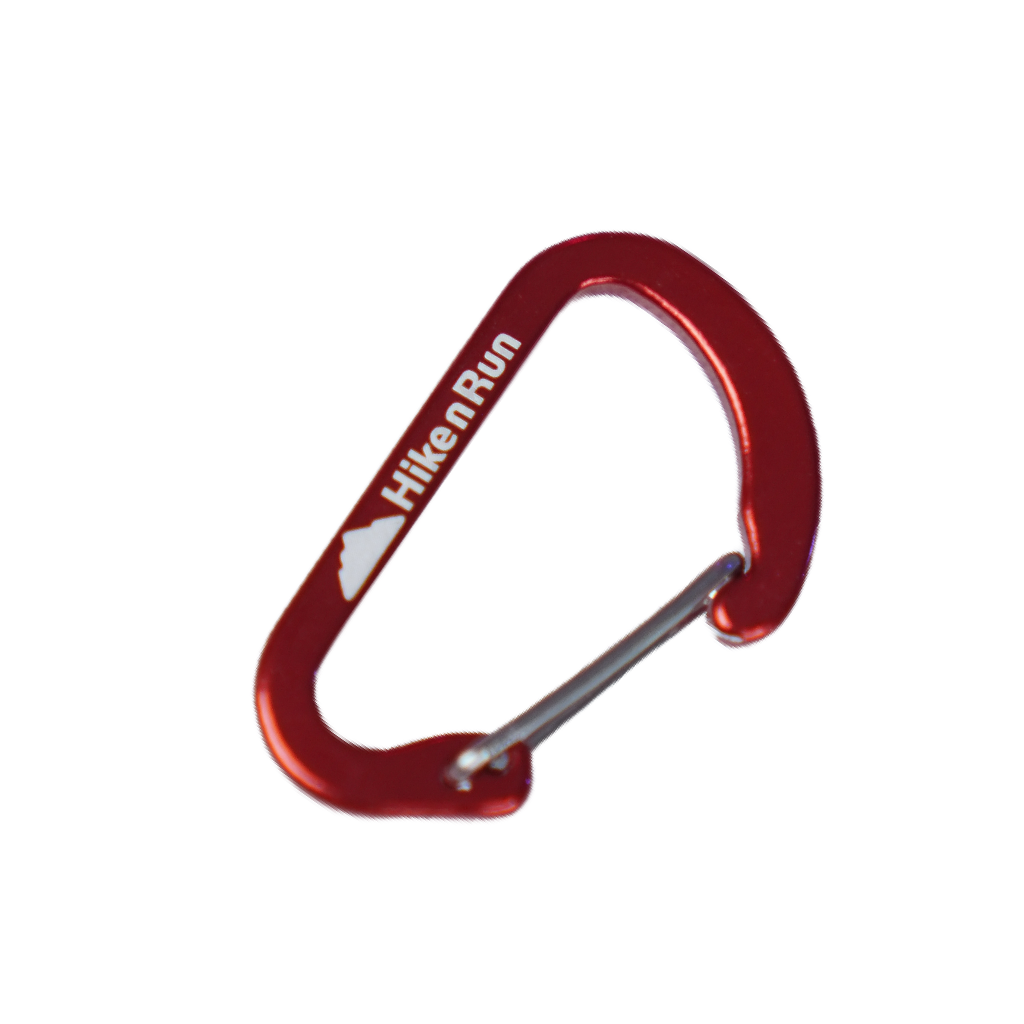 Hike n Run Carabiner Aluminum Multifungsi Gantungan Kunci
