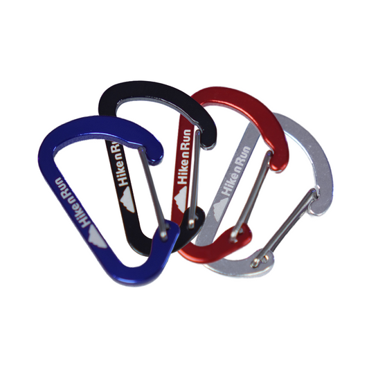 Hike n Run Carabiner Aluminum Multifungsi Gantungan Kunci