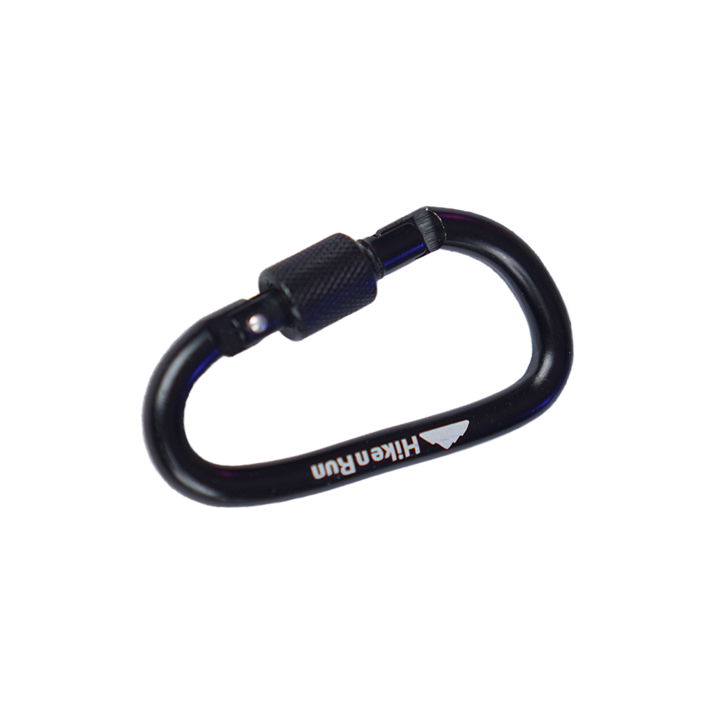 Hike n Run Carabiner Aluminum Multifungsi Gantungan Kunci