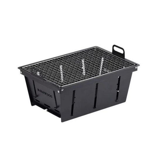 Blackdog Gill Lipat Camping CBD2300CF012 IGT Black Steel Charcoal Grill Modular IGT Portable BBQ Grill Outdoor