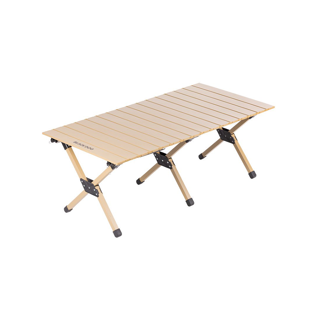 BLACKDOG Meja Lipat Camping CBD2550JJ052 Allumunium Roll Folding Table BD-ZZ004