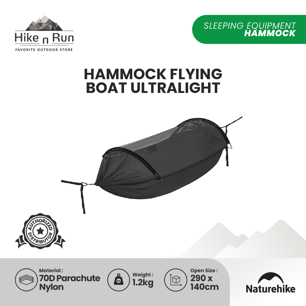 Hammock Gantung Anti Nyamuk Naturehike CNH22HJ001 3in1 Mosquito Proof