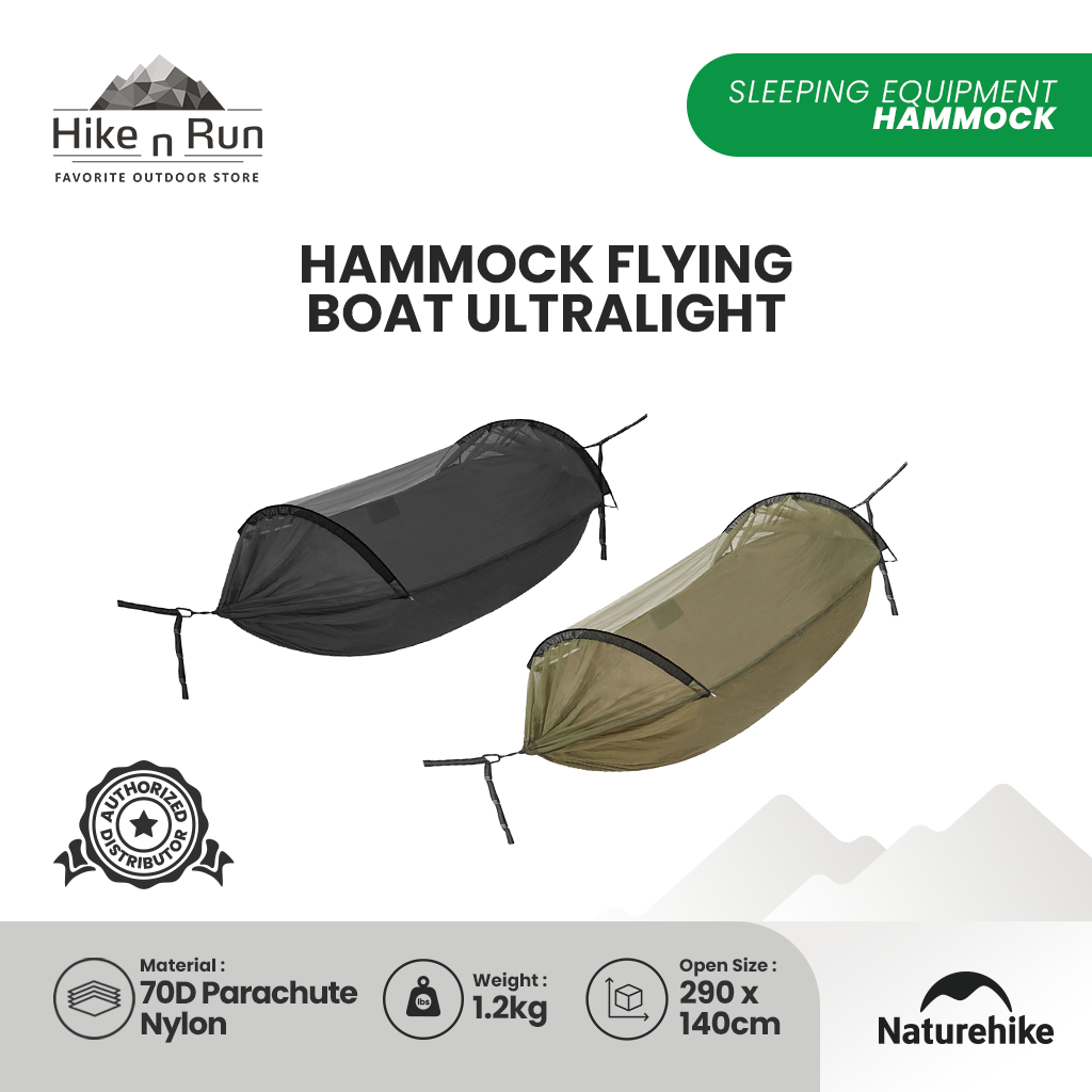 Hammock Gantung Anti Nyamuk Naturehike CNH22HJ001 3in1 Mosquito Proof