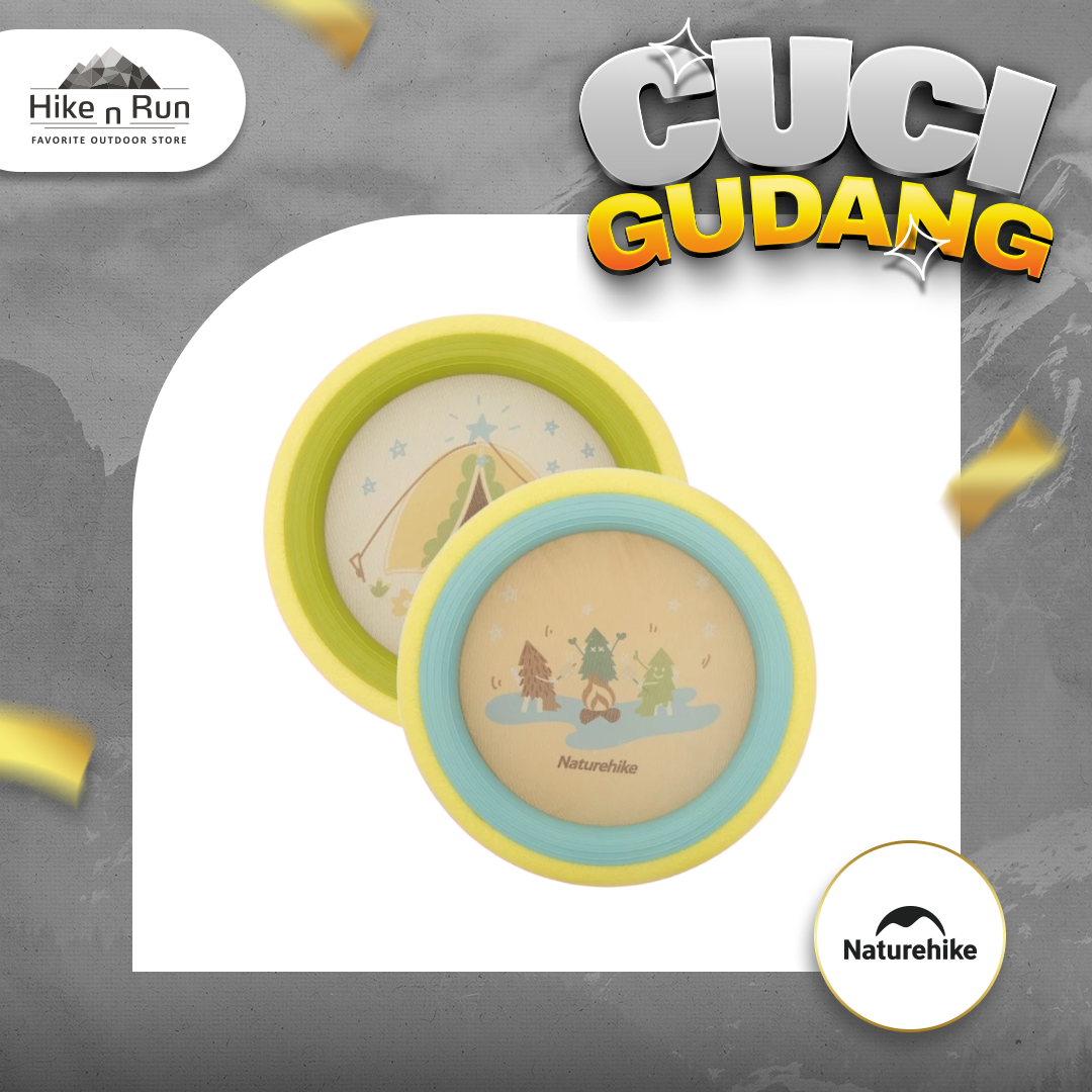 MAINAN OUTDOOR PIRINGAN BOUCING DISC NATUREHIKE CNH22YL001 CATCHING & THROWING BOUNCING RING