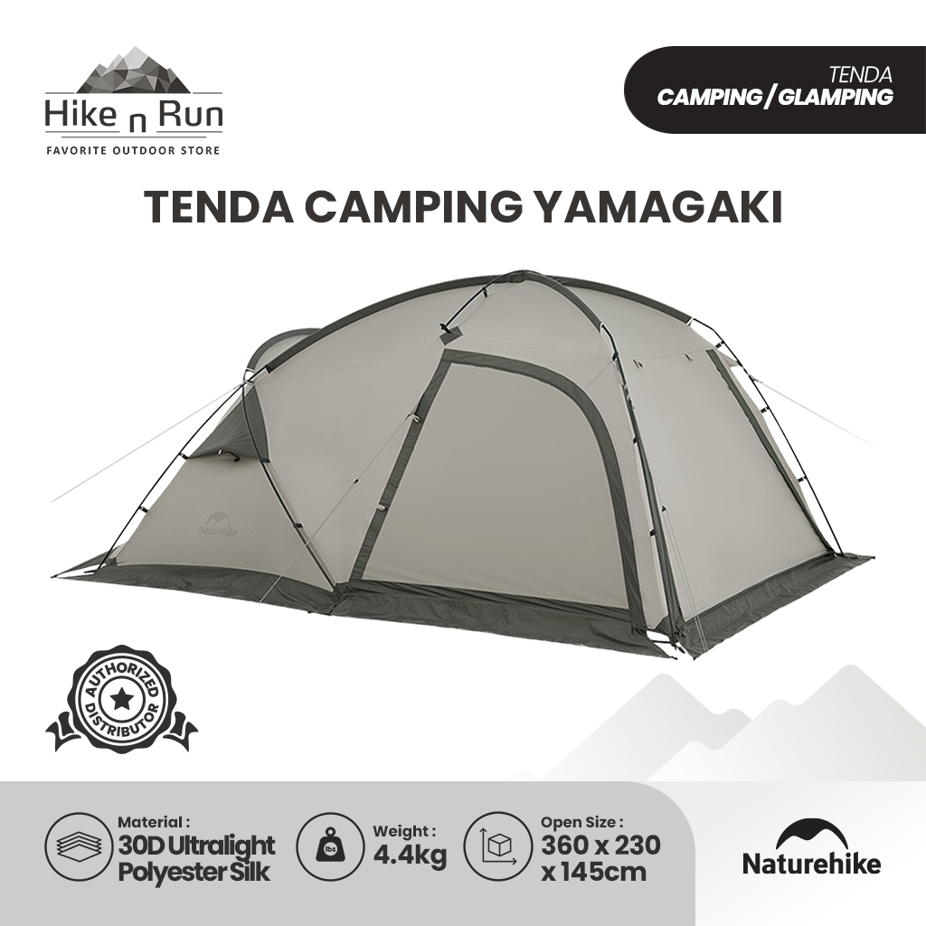 Tenda Camping Yamagaki  CNK2300ZP017 One Bedroom And One Living Room Tent