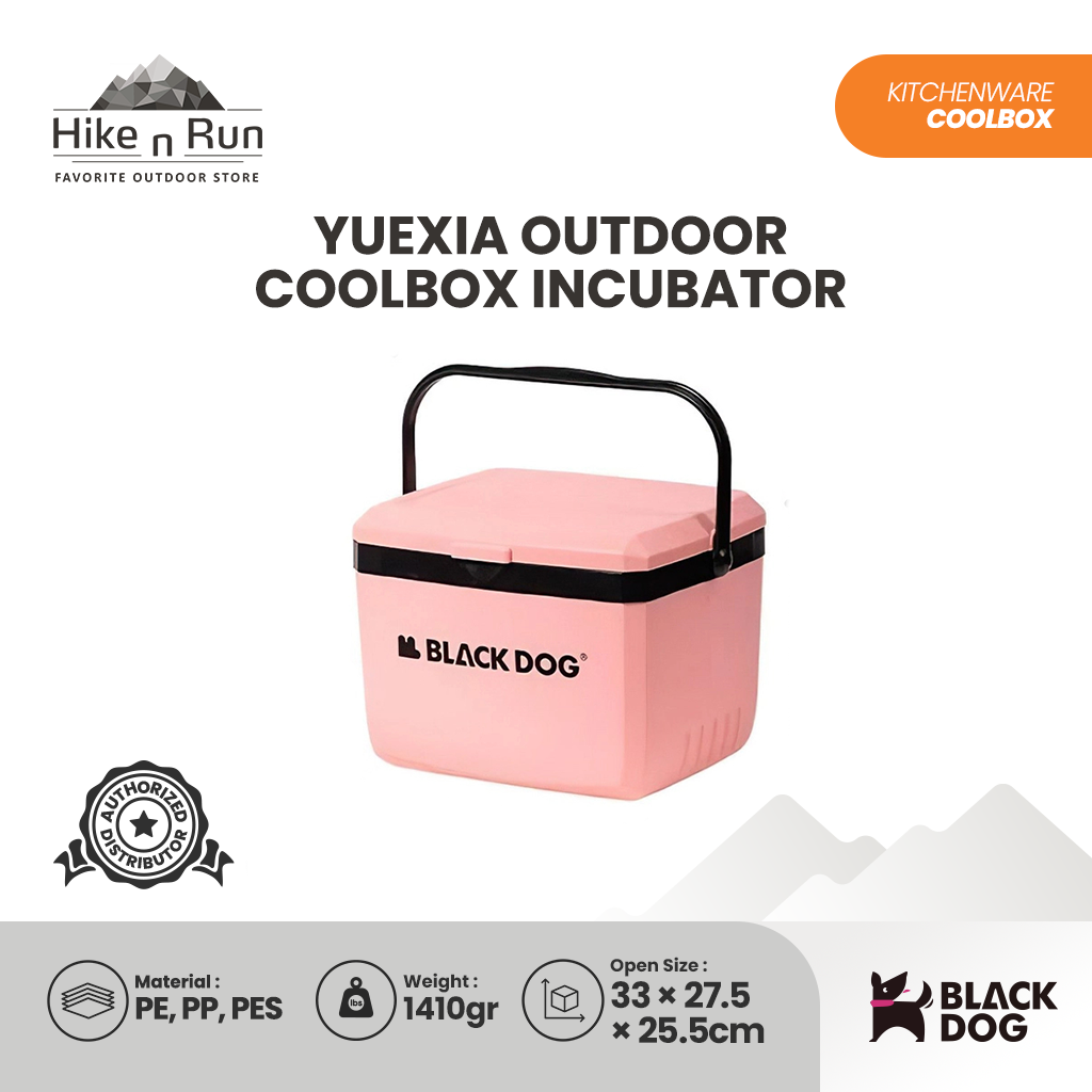 PRE ORDER!!! Yuexia Kotak Pendingin Black Dog CBD2450CF012 Outdoor Coolbox Incubator