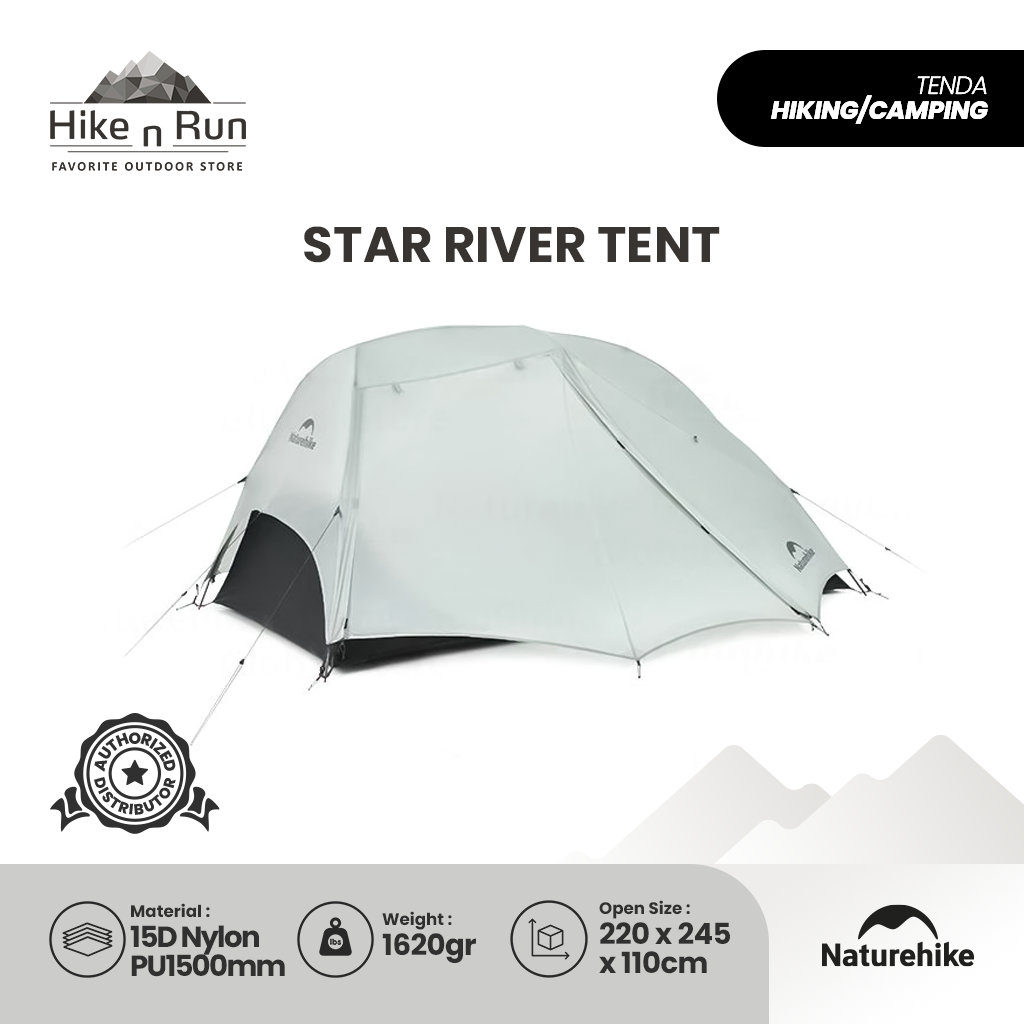 Naturehike Star River Hiking Tent Ultralight CNK2450WS022