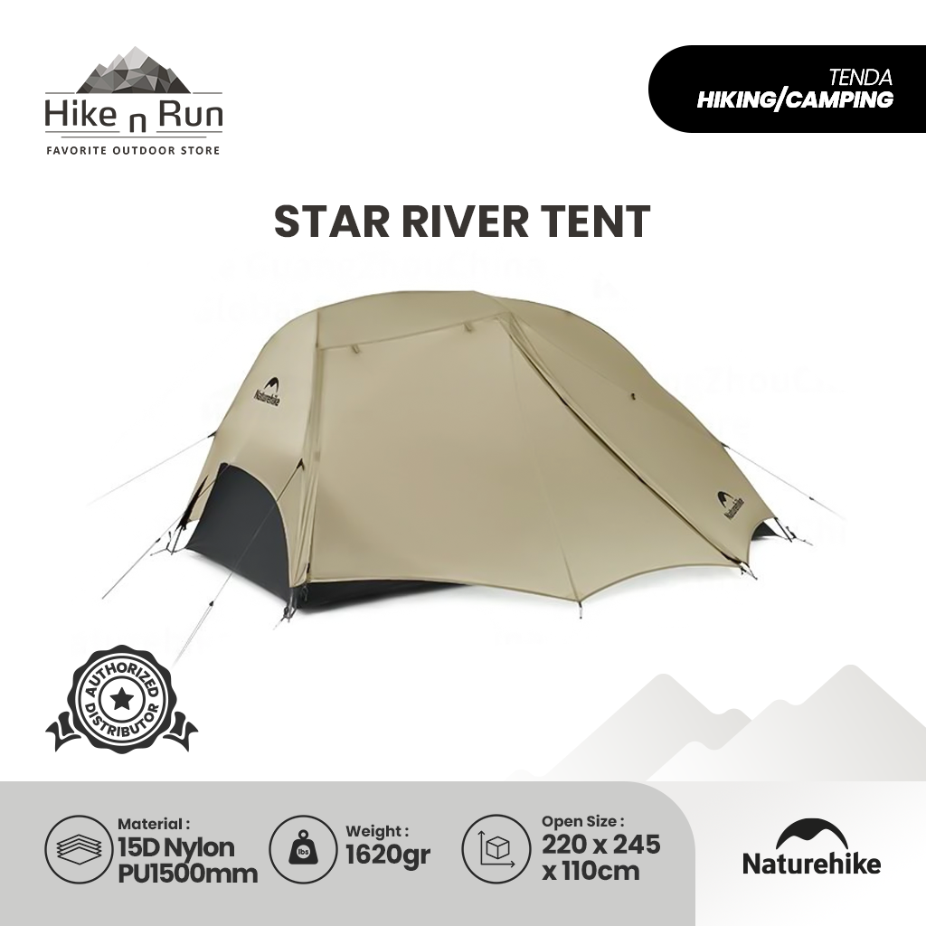 Naturehike Star River Hiking Tent Ultralight CNK2450WS022