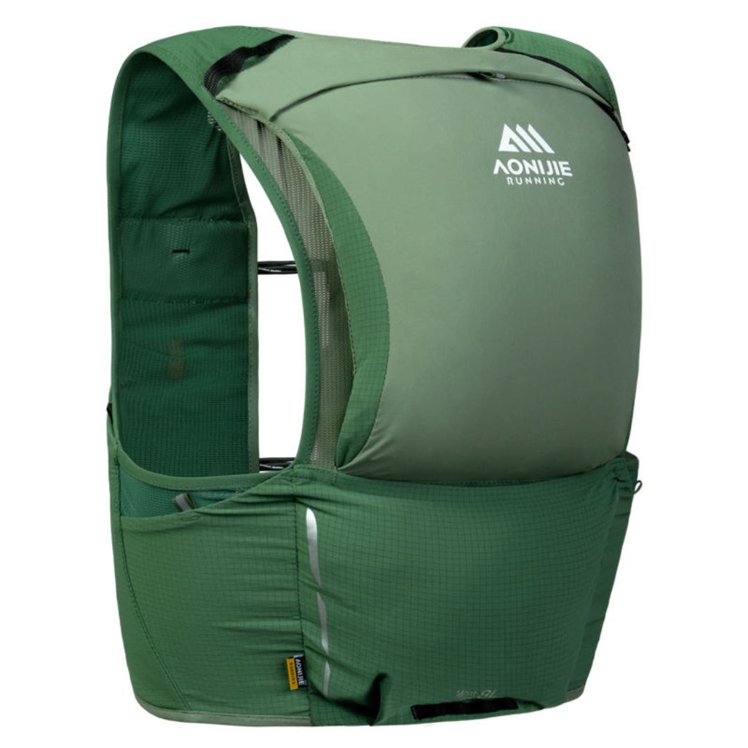 AONIJIE VEST MB-4L MB-8L MB-12L Professional Black Sports Running Backpack Marathon Off Road Outdoor Mountaineering Knapsack for Hiking Cycling
