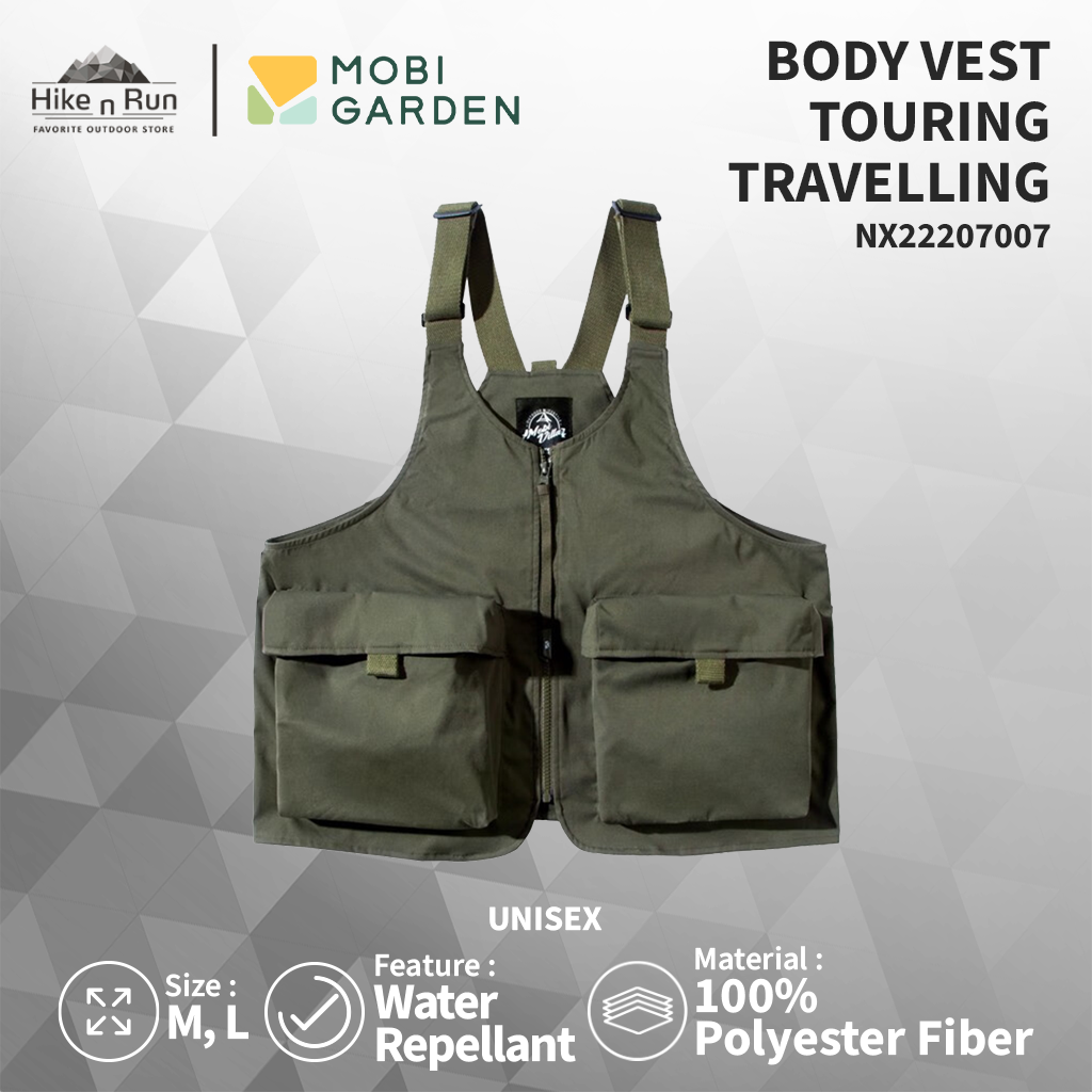 Mobi Garden Body Vest Outdor Pria Wanita NX22207009