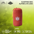 Sleeping Bag Makalu Ultralight Envelope Alpine Lite 1000