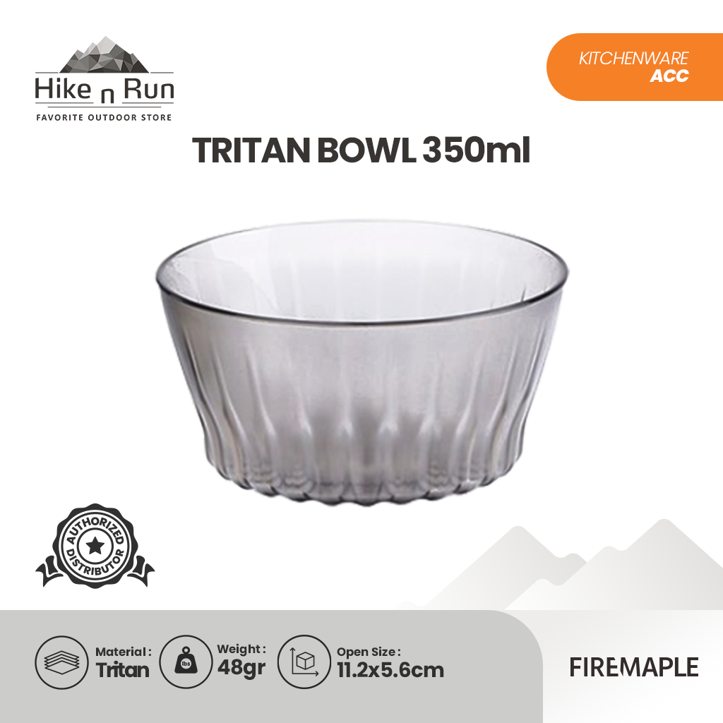 Mangkok Serbaguna Firemaple Tritan Bowl 350ml