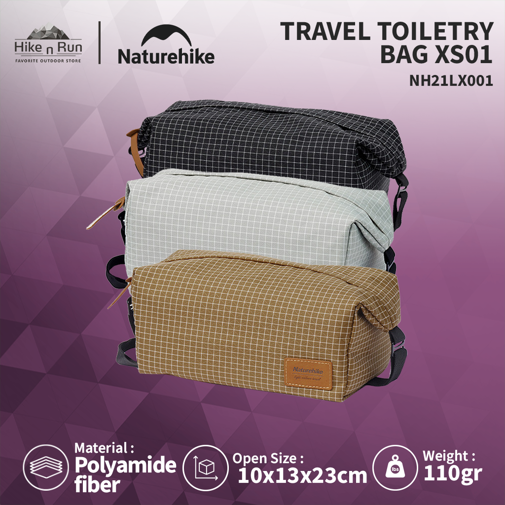 NATUREHIKE WASH BAG TRAVEL TOILETRY BAGXS01 NH21LX001