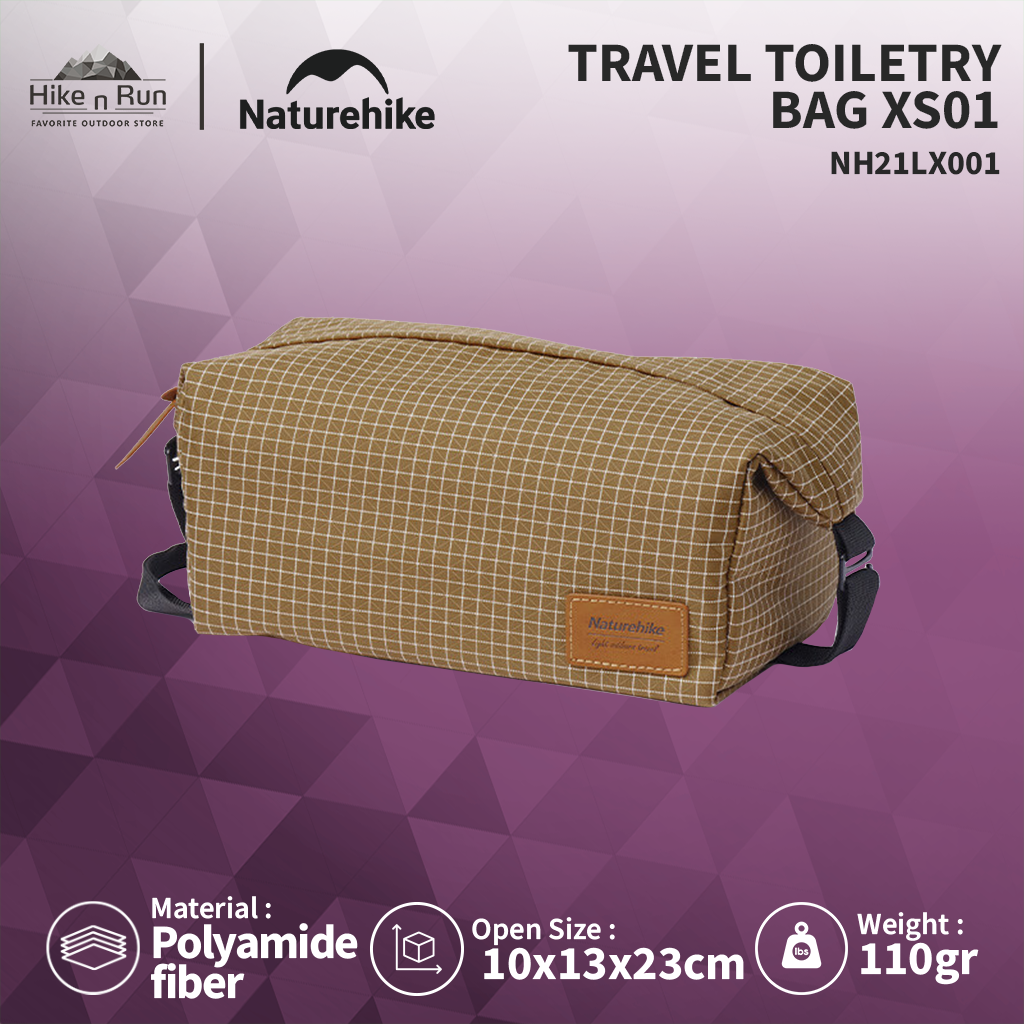 NATUREHIKE WASH BAG TRAVEL TOILETRY BAGXS01 NH21LX001