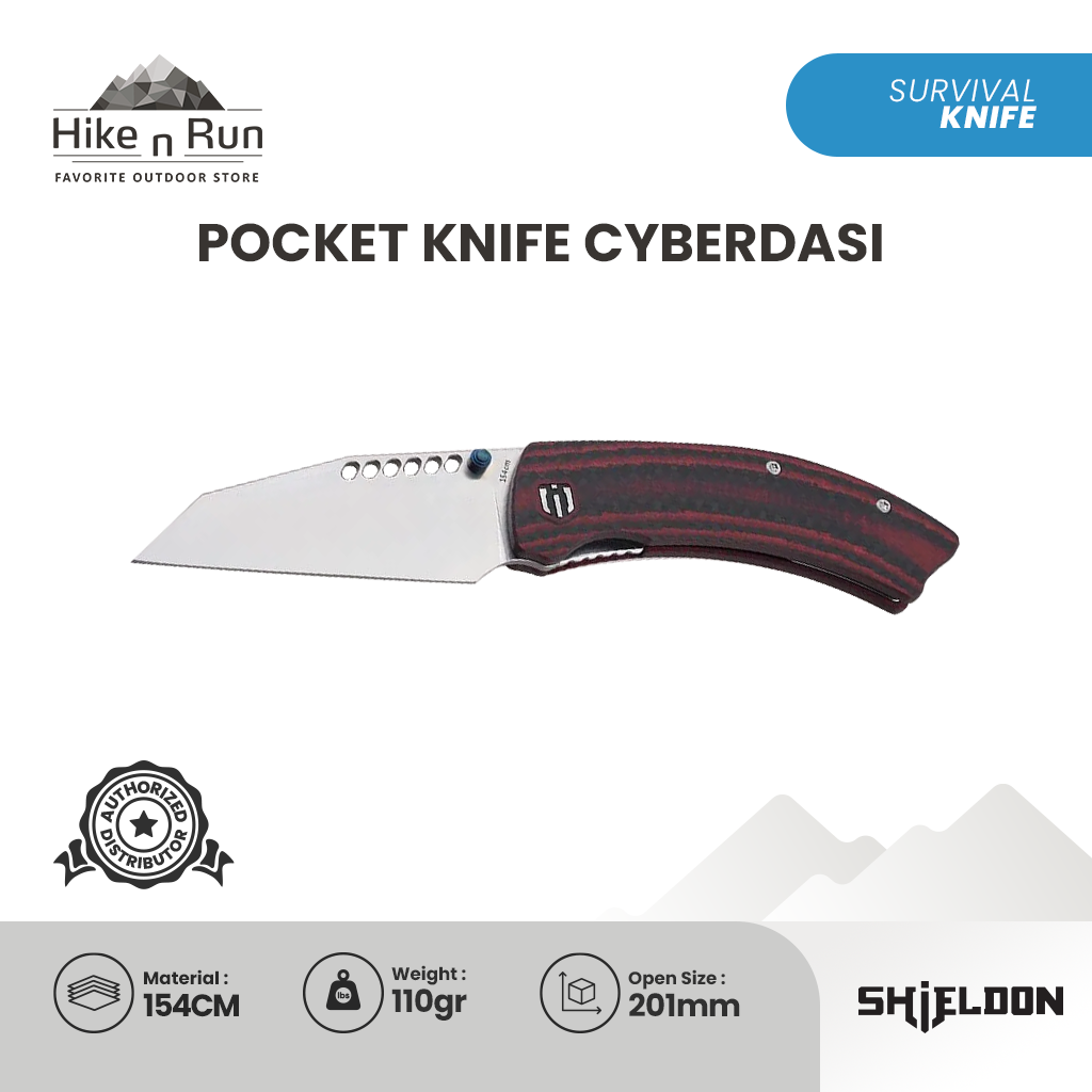 SHIELDON Pocket Knife Cyberdasi DA01A