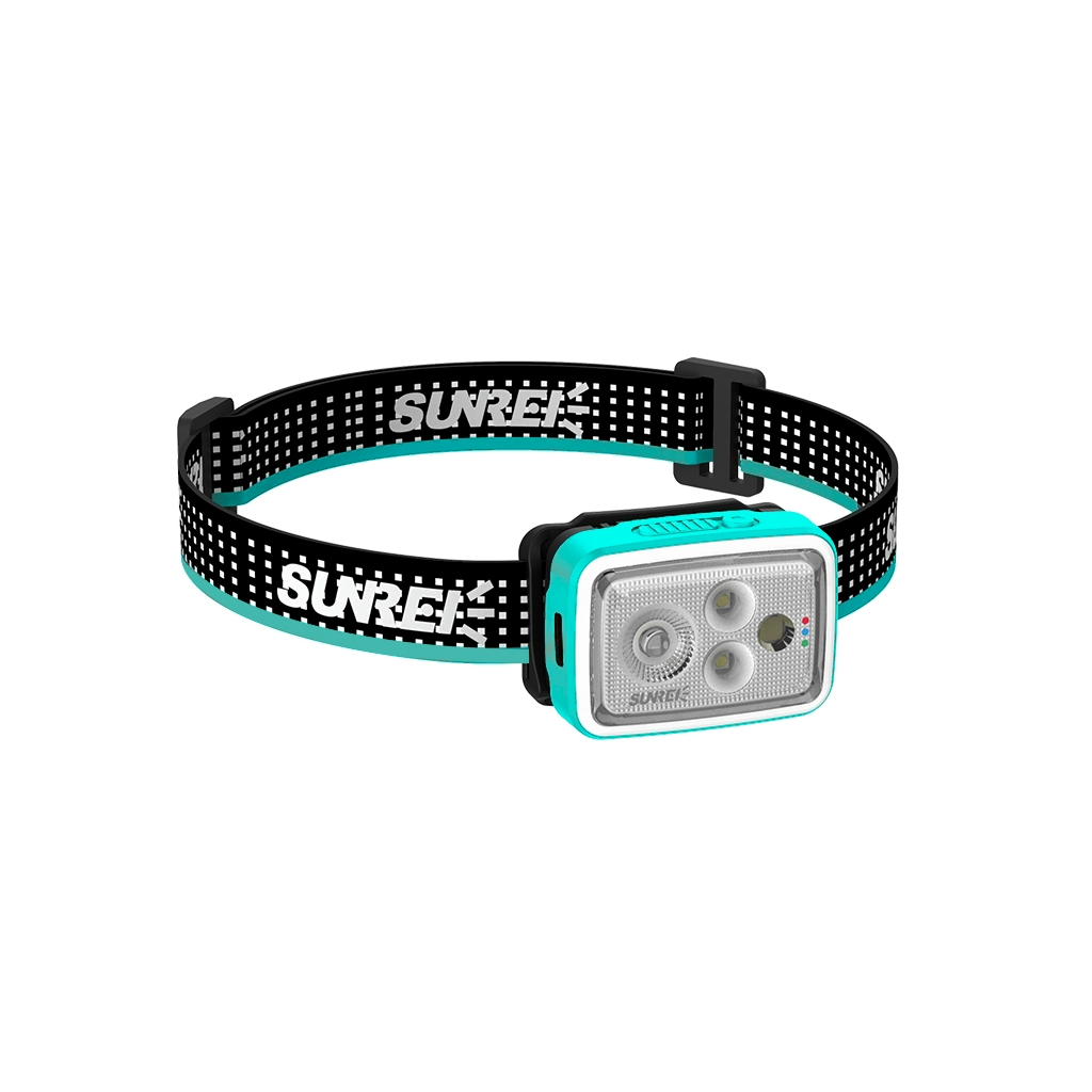 Sunrei Headlamp Twilight Senter Kepala Outdoor IPX6