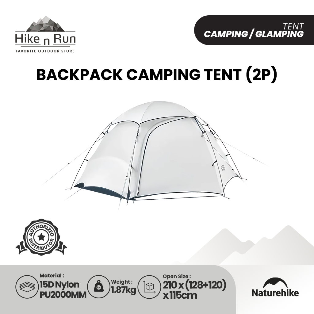 Tenda Bealock Hiking Naturehike CNK2350WS011 Backpack Camping Tent