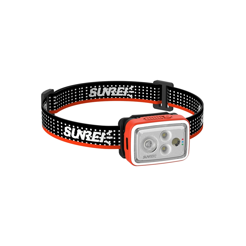 Sunrei Headlamp Twilight Senter Kepala Outdoor IPX6