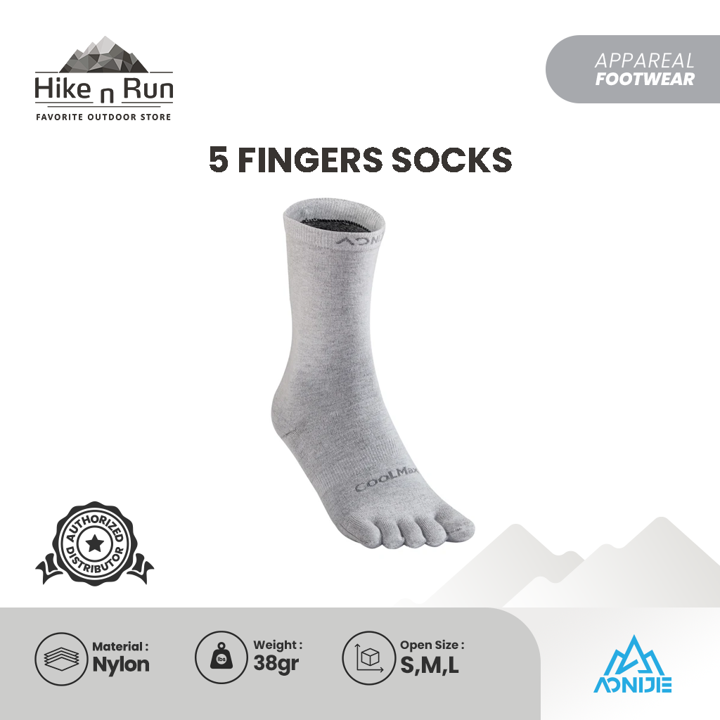 Kaos Kaki Aonijie E4831 5 Fingers Socks