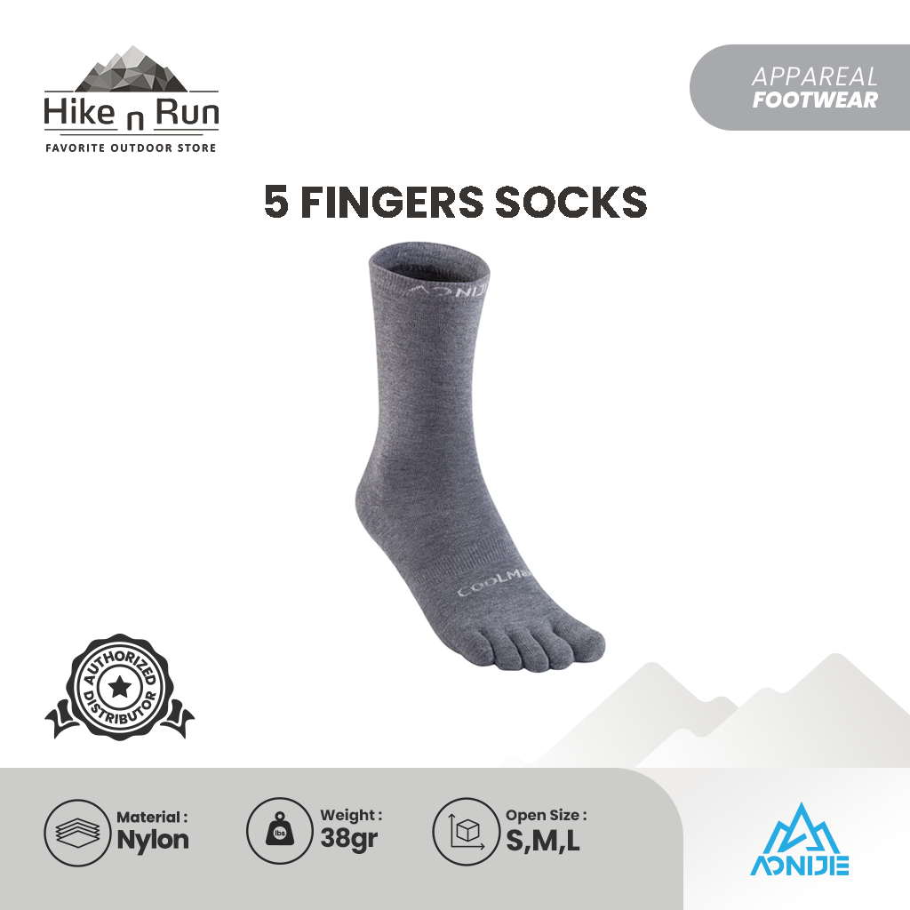 Kaos Kaki Aonijie E4831 5 Fingers Socks