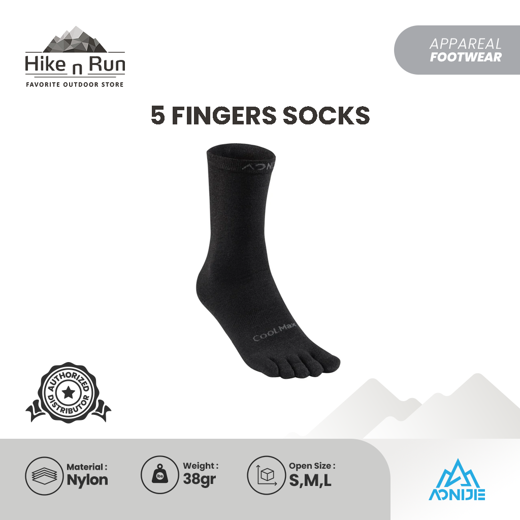 Kaos Kaki Aonijie E4831 5 Fingers Socks