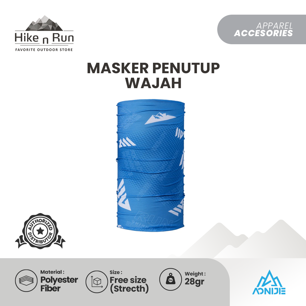 Scarf Serbaguna Aonijie Masker Penutup Wajah E4905 // E4907