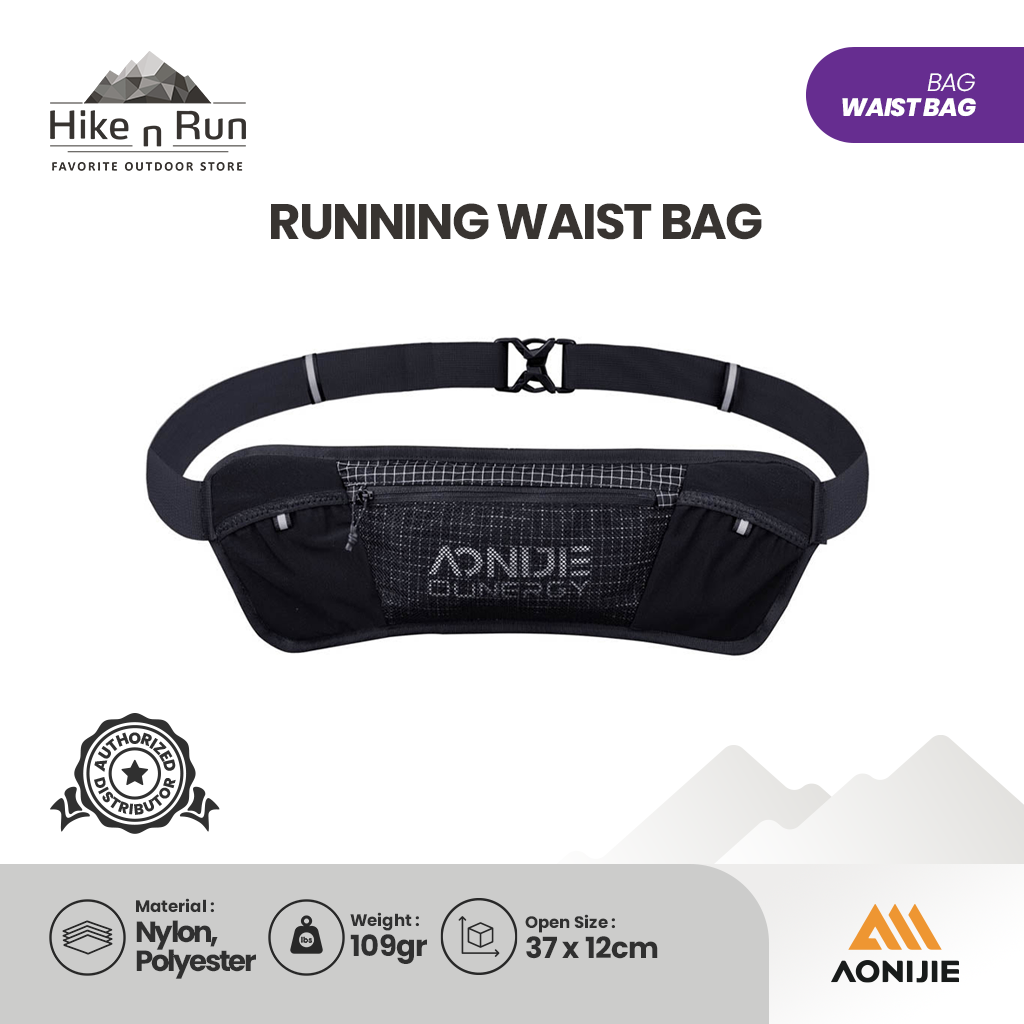 Tas Pinggang Aonijie W8110 Running Waist Bag