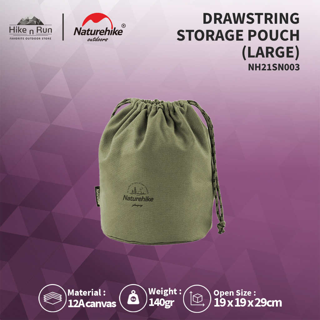 Kantong Penyimpanan Naturehike NH21SN003 Drawstring Storage Pocket