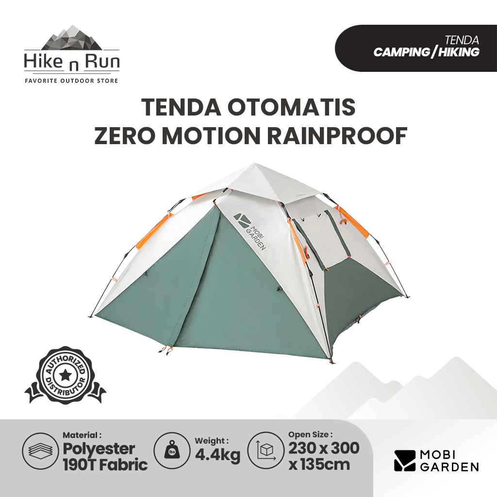 Tenda Automatis Mobi Garden Zero Motion Rainproof EX19561001