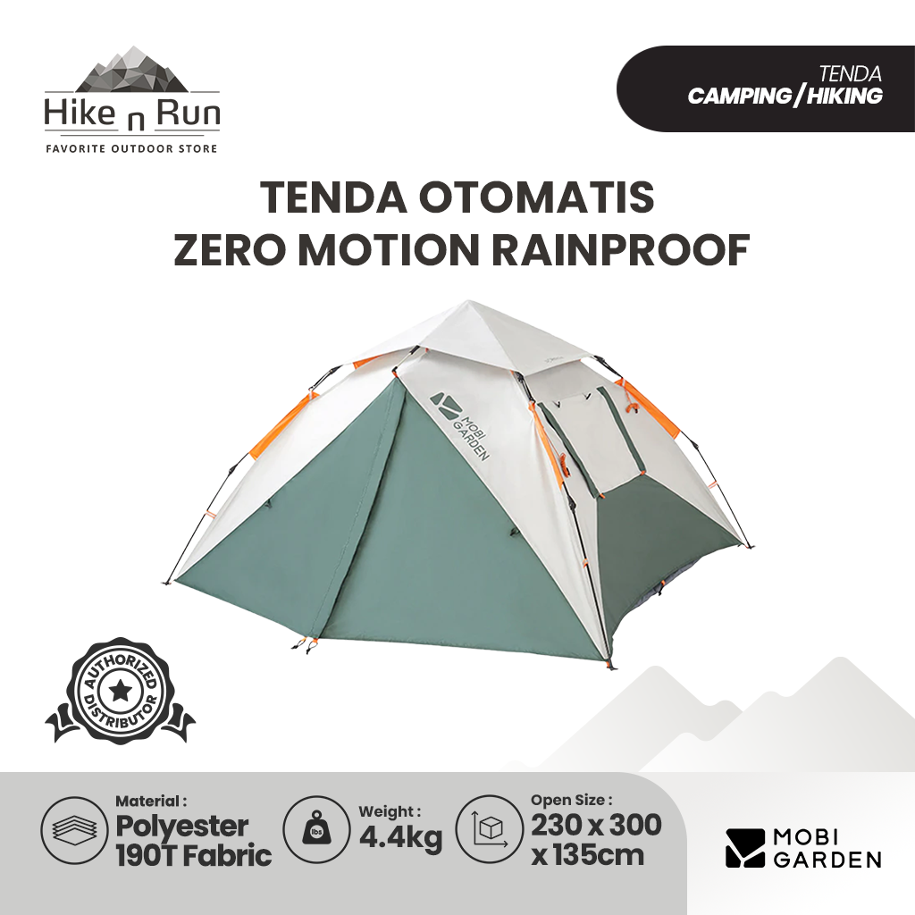 Mobi Garden Tenda Automatis Zero Motion Rainproof EX19561001