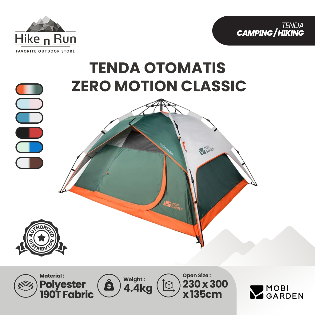 Mobi Garden Zero Motion Classic Tenda Camping Otomatis EX19561002