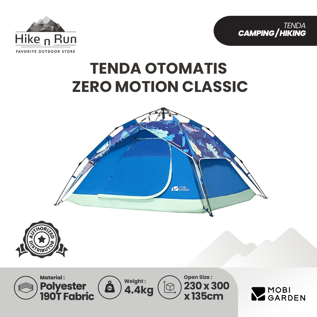 Mobi Garden Zero Motion Classic Tenda Camping Otomatis EX19561002