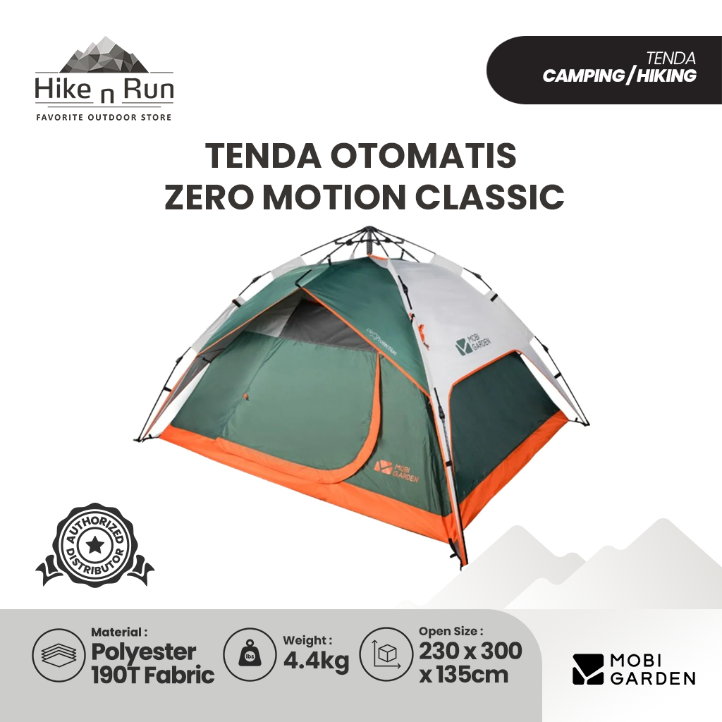 Mobi Garden Zero Motion Classic Tenda Camping Otomatis EX19561002