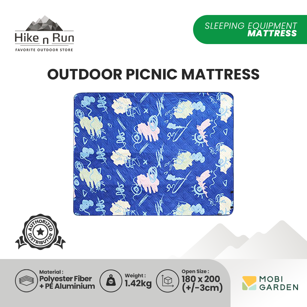 Matras Piknik Mobi Garden EX19663003 Outdoor Picnic Mattress 180