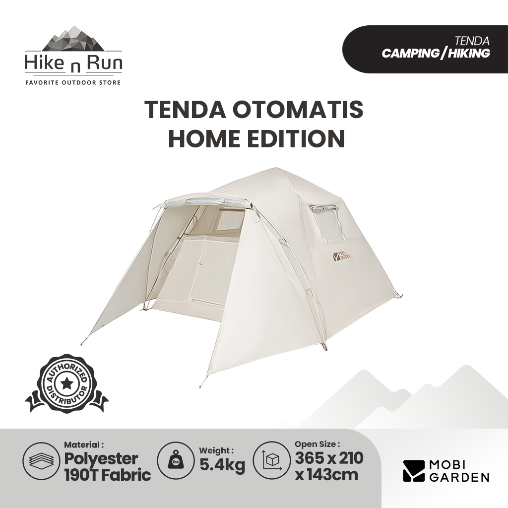 Mobi Garden Auto Space 145 Tenda Camping Otomatis 3-4 Orang - EX19561004