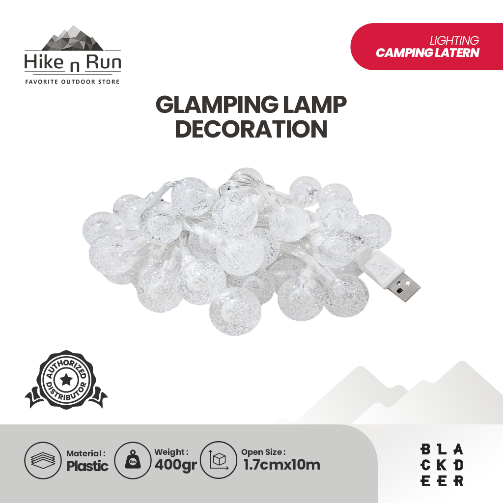 Lampu Dekorasi Tenda Blackdeer BD1202720 // BD1211720 Glamping Lamp Decoration