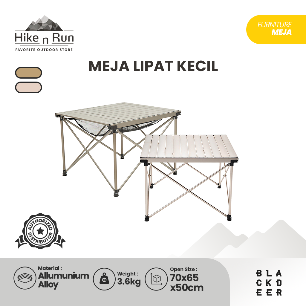 MEJA LIPAT CAMPING BLACKDEER BD12112109 GLAMPING FOLDING TABLE