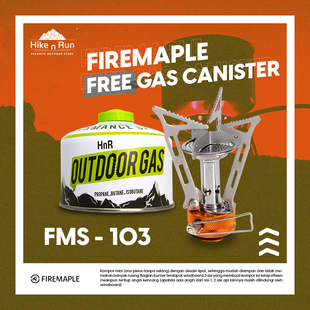 FIREMAPLE STOVE FMS-103 FREE GAS HNR 230GR 1PCS