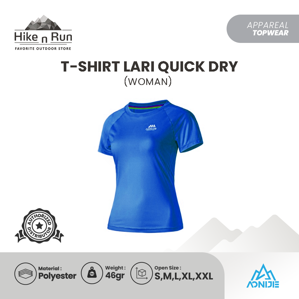 T-Shirt Lari Quick Dry Aonijie FW517 Running Shirt