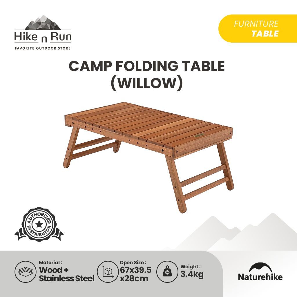 Meja Lipat Naturehike NH20JJ031 Camp Folding Table