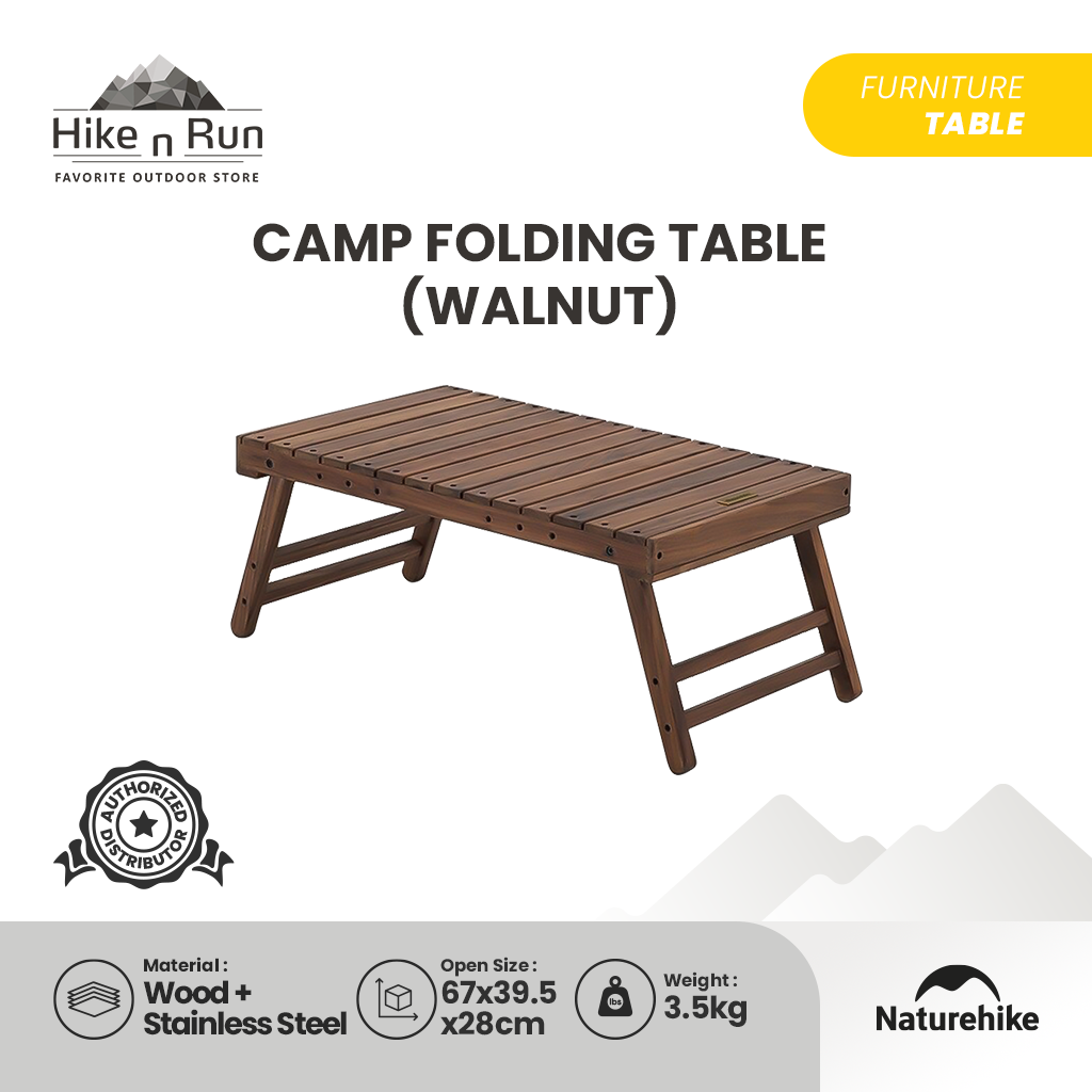 Meja Lipat Naturehike NH20JJ031 Camp Folding Table