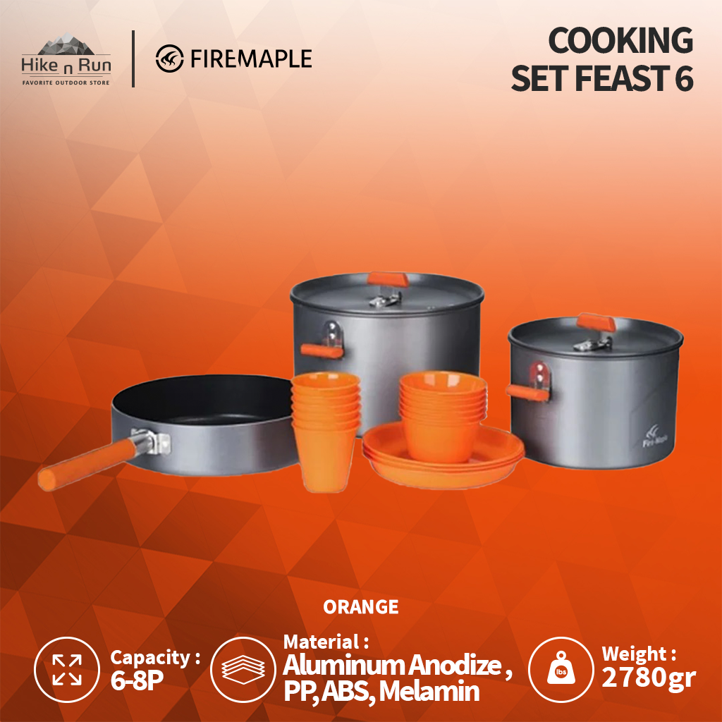 Firemaple Alat Masak Camping Feast 6