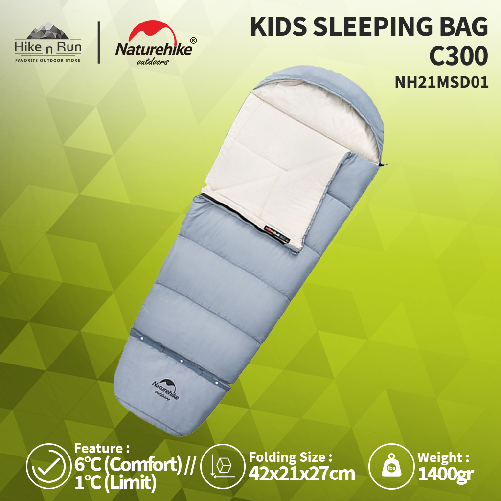 Sleeping Bag Anak Naturehike NH21MSD01 Kids Single SB