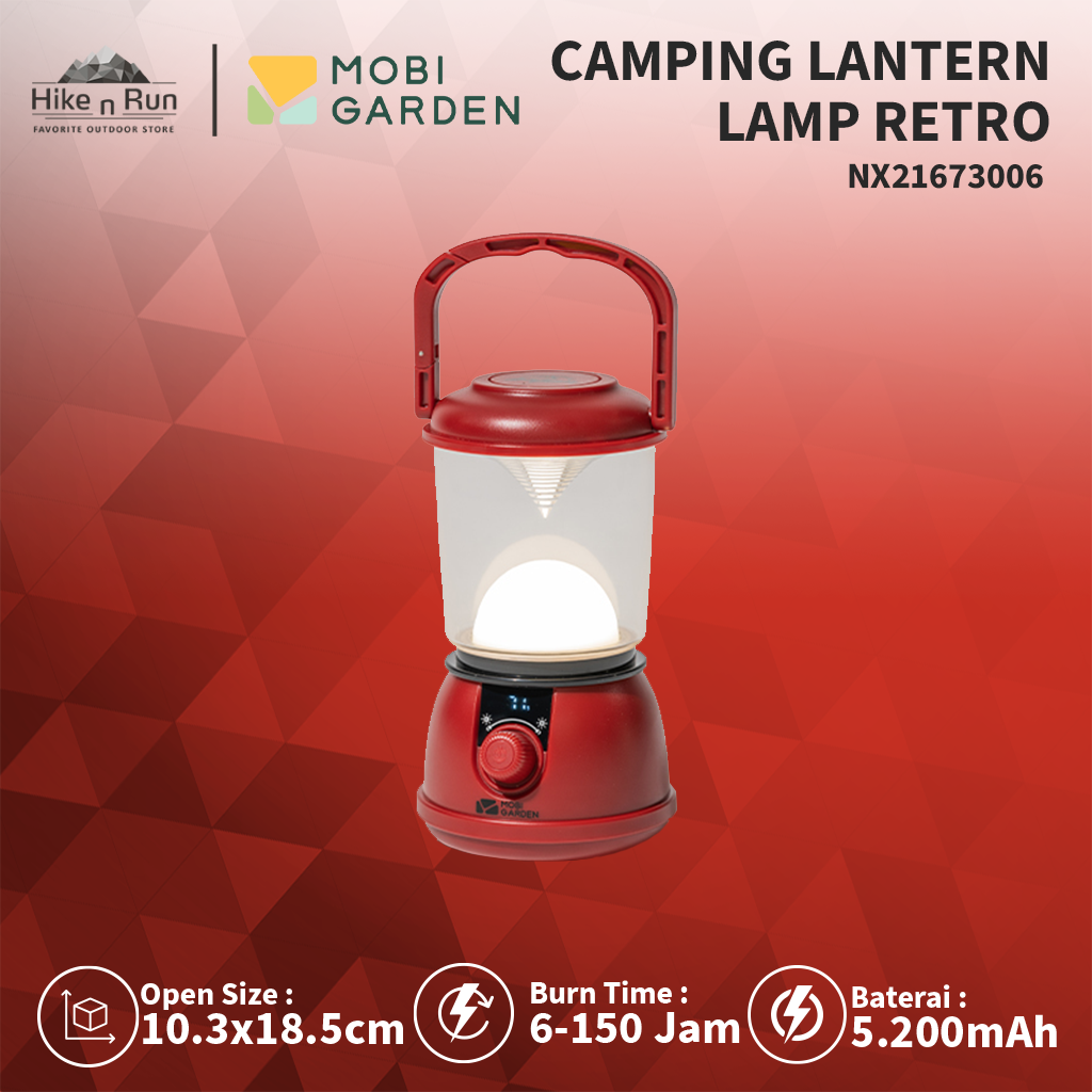 Lampu Led Outdoor Camping Mobi Garden NX21673006 Lamp Emergency