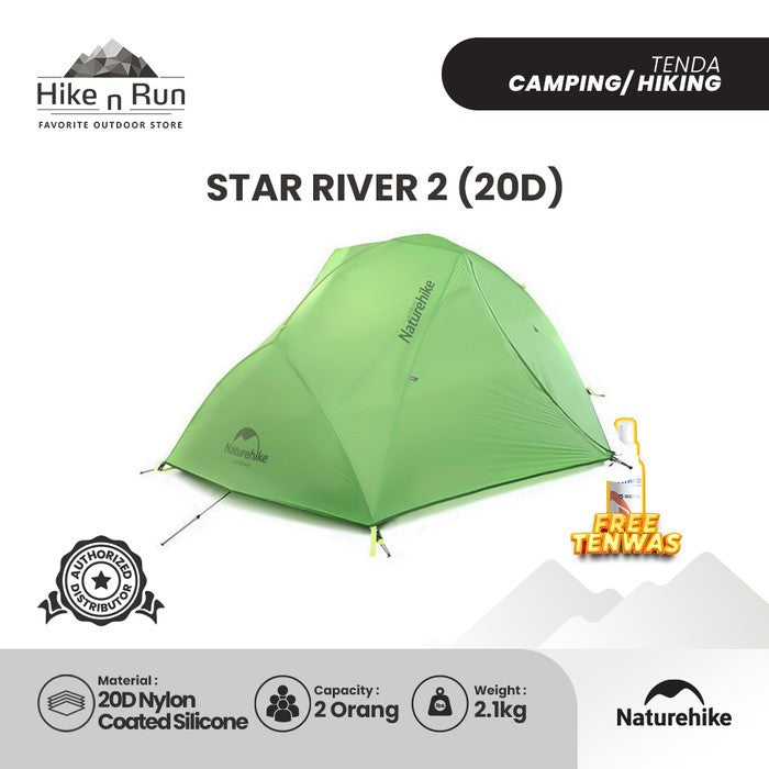 Naturehike Hiking Tent Ultralight Star  River NH17T012-T