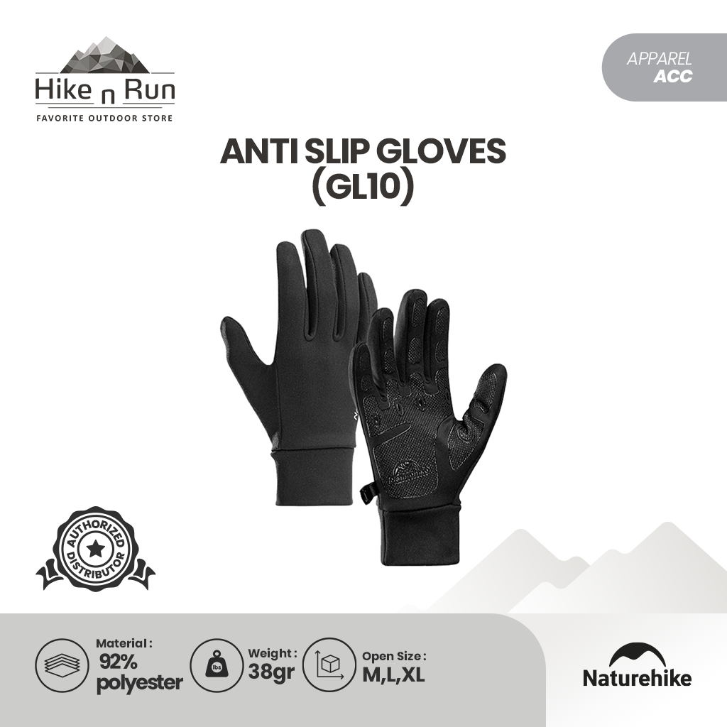 Naturehike GL10 NH20FS032 Sarung Tangan Multifungsi Anti Slip