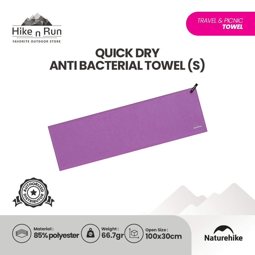 Handuk Quick Dry Anti Bacterial Towel - Naturehike NH20FS009