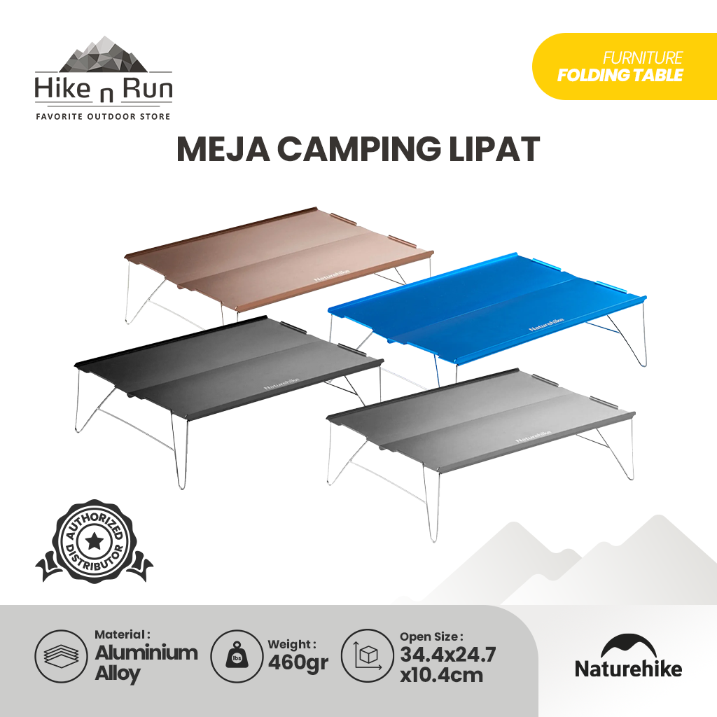 Naturehike Folding Table NH17Z001-L Alumunium Alloy